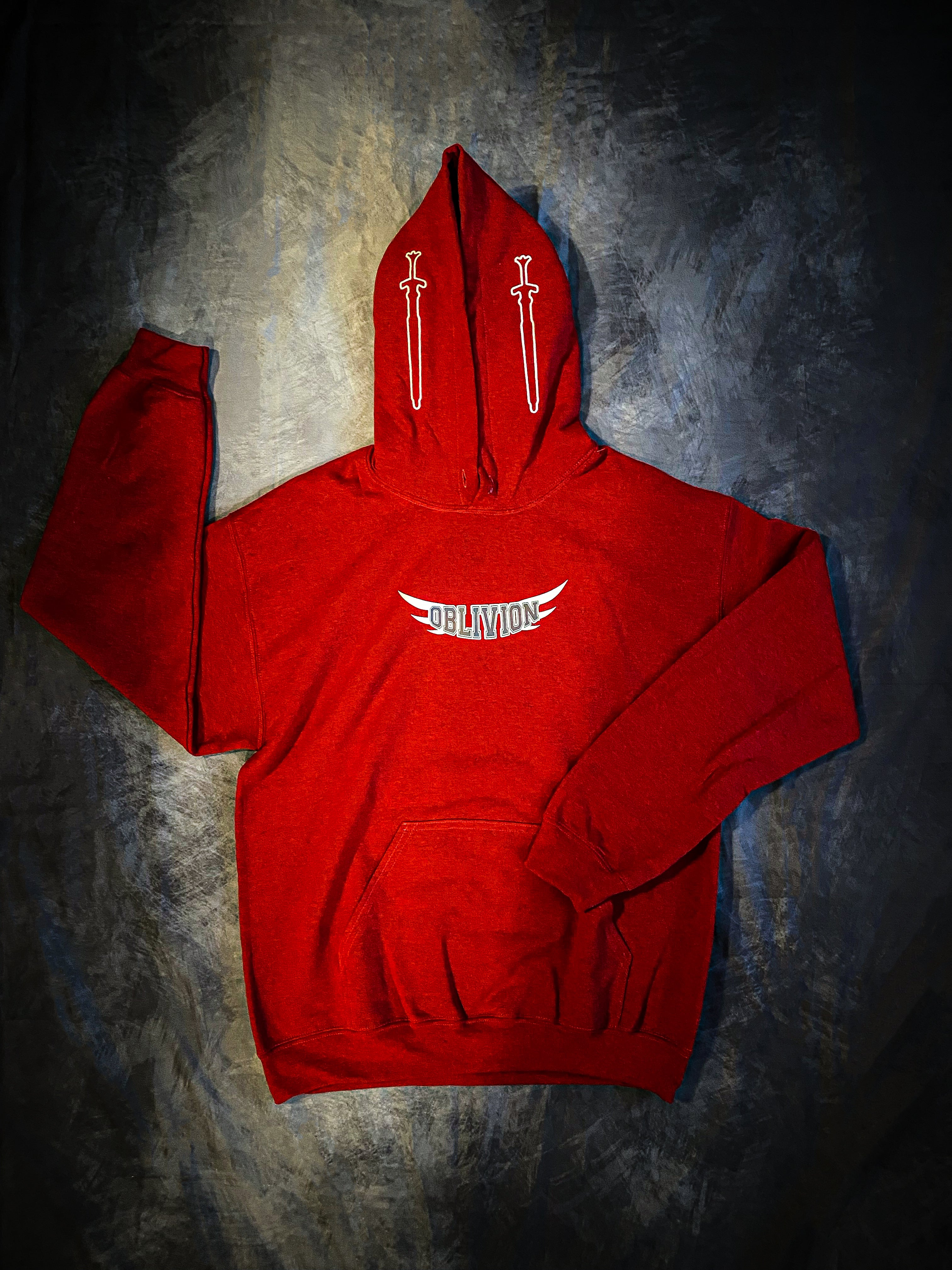 Cherry Red OG Wing Dagger Hoodie – Oblivion Athletics